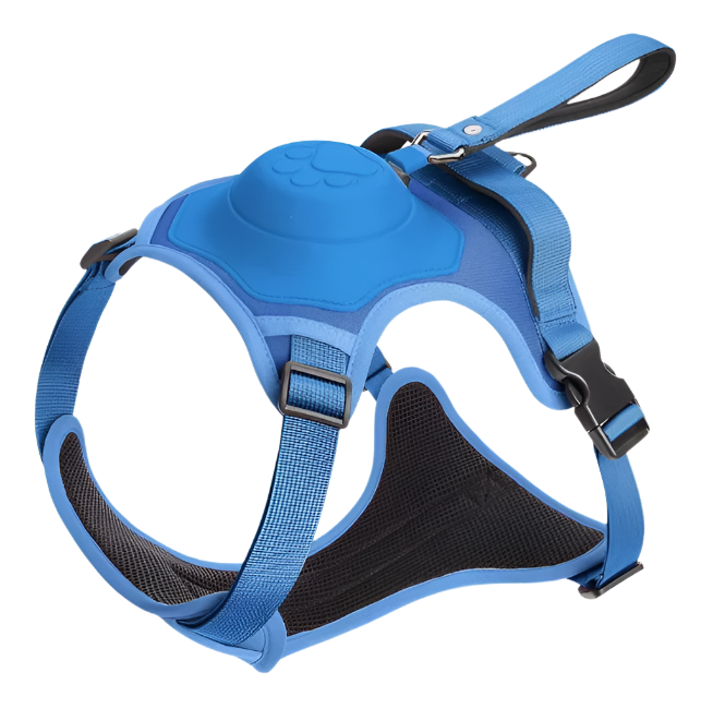 All-in-One Dog Harness & Retractable Leash