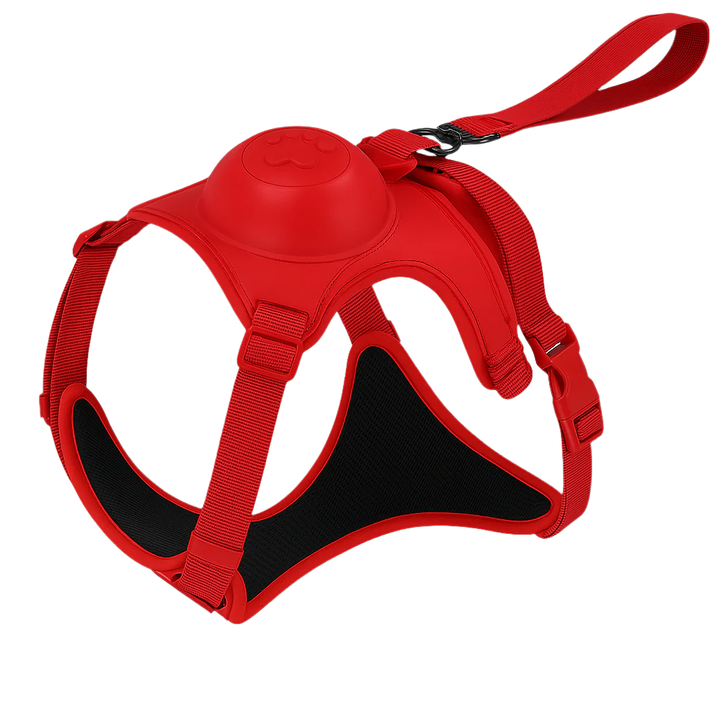 All-in-One Dog Harness & Retractable Leash