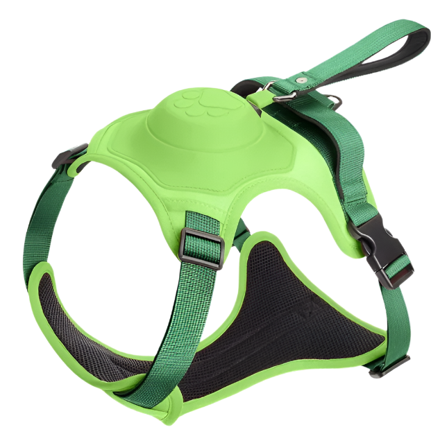 All-in-One Dog Harness & Retractable Leash