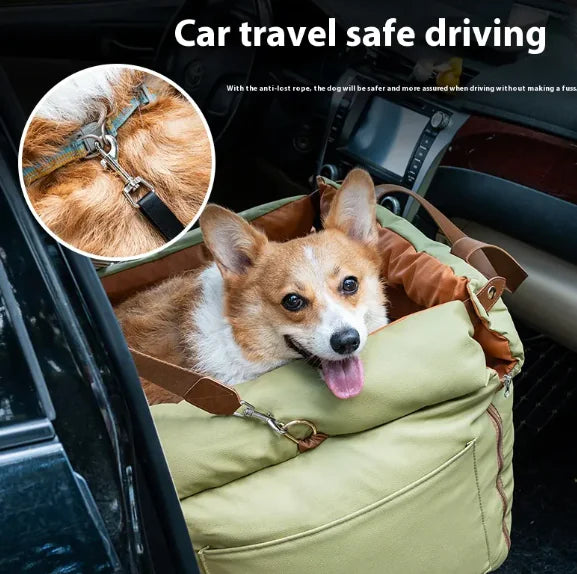HappyRide™ Safe & Stylish Dog Travel Bed
