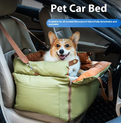 HappyRide™ Safe & Stylish Dog Travel Bed