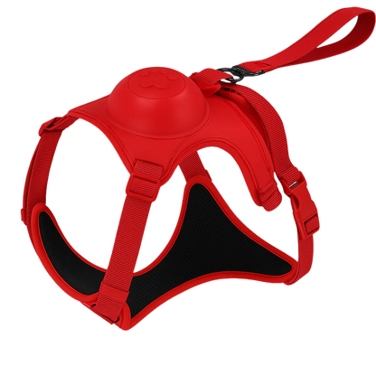All-in-One Dog Harness & Retractable Leash