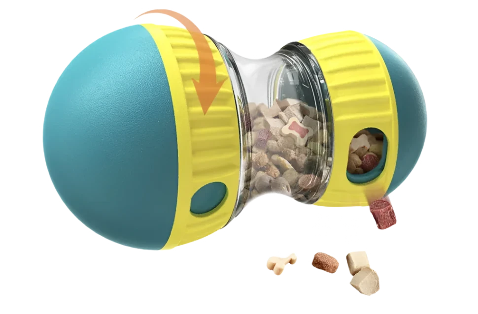Interactive Food Dispensing Dog Toy