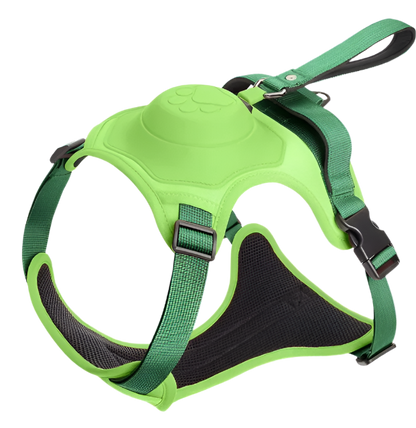 All-in-One Dog Harness & Retractable Leash